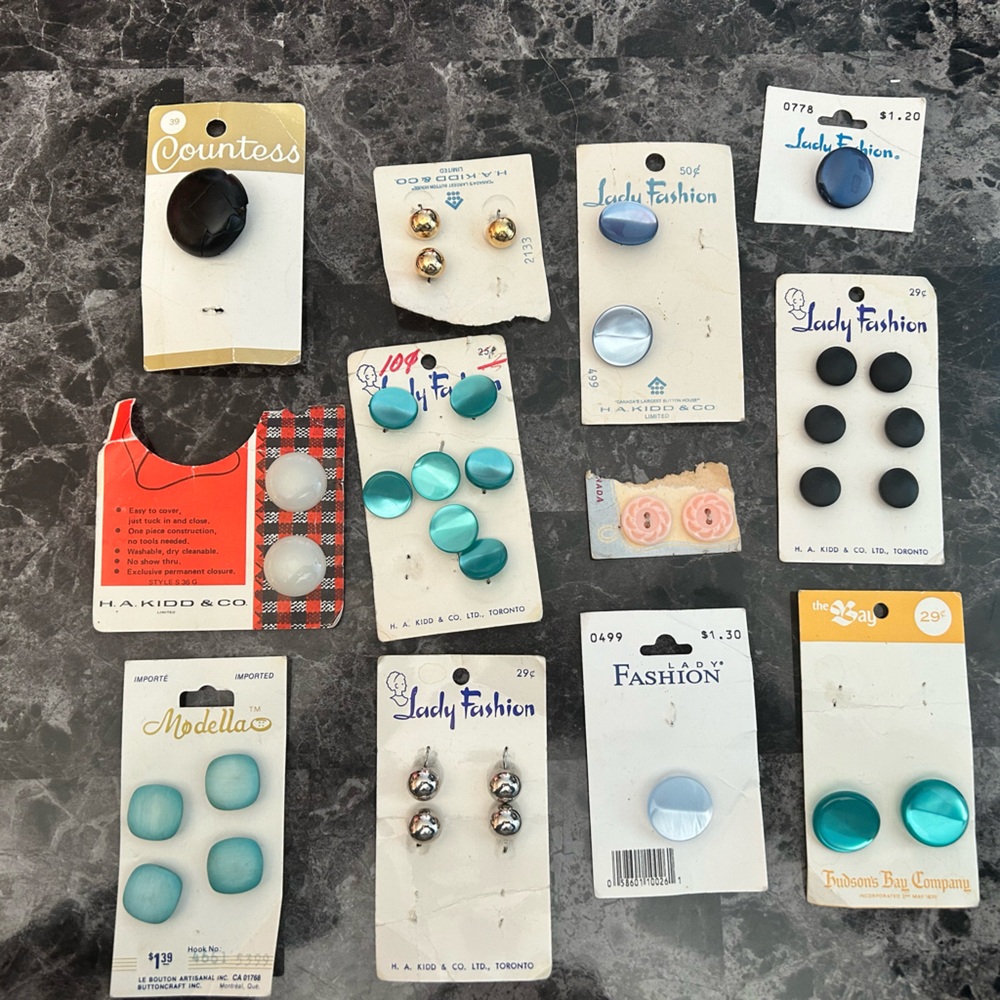 Vintage Button Collection